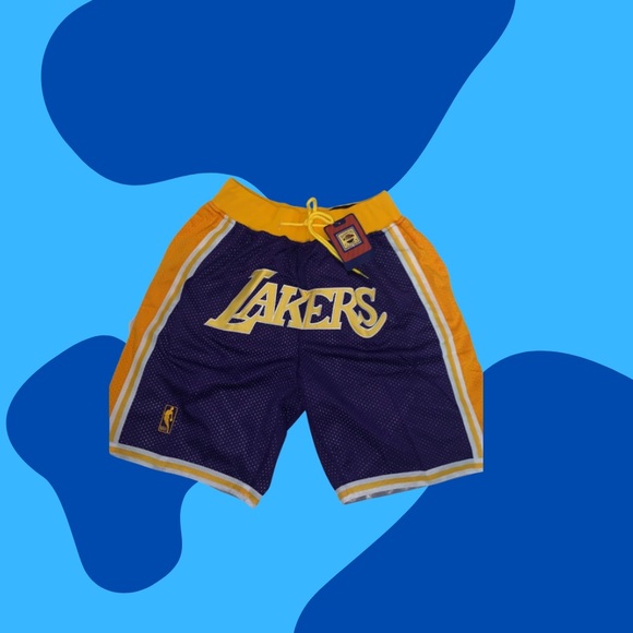 Lakers Hardwood Classic basketball shorts - Picture 1 of 1